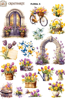 FLORAL005 DTF